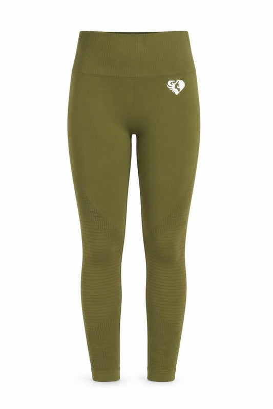 Womens UK Size XS Women's Best Athletic Fit Leggings Green Leggings