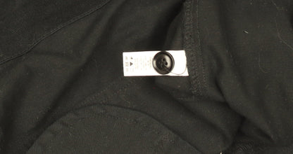 AS Colour Men's Black Cotton Music Embroidered Work Jacket Medium