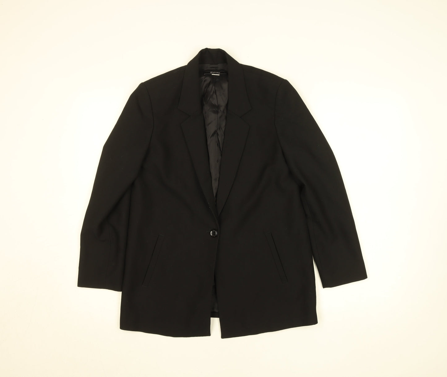 Womens UK Size M Croppata II Regular Black Blazer