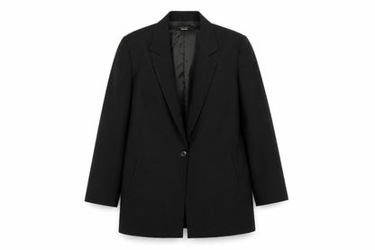 Womens UK Size M Croppata II Regular Black Blazer