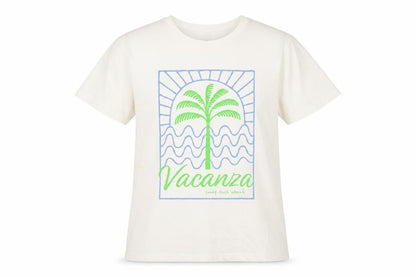 Womens UK Size S Pieces White Basic T-Shirt