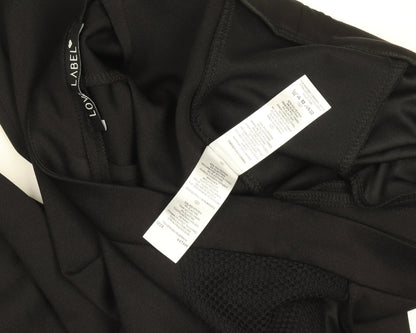 Womens UK Size 10 Love Label Slim Fit Leggings Black Trousers