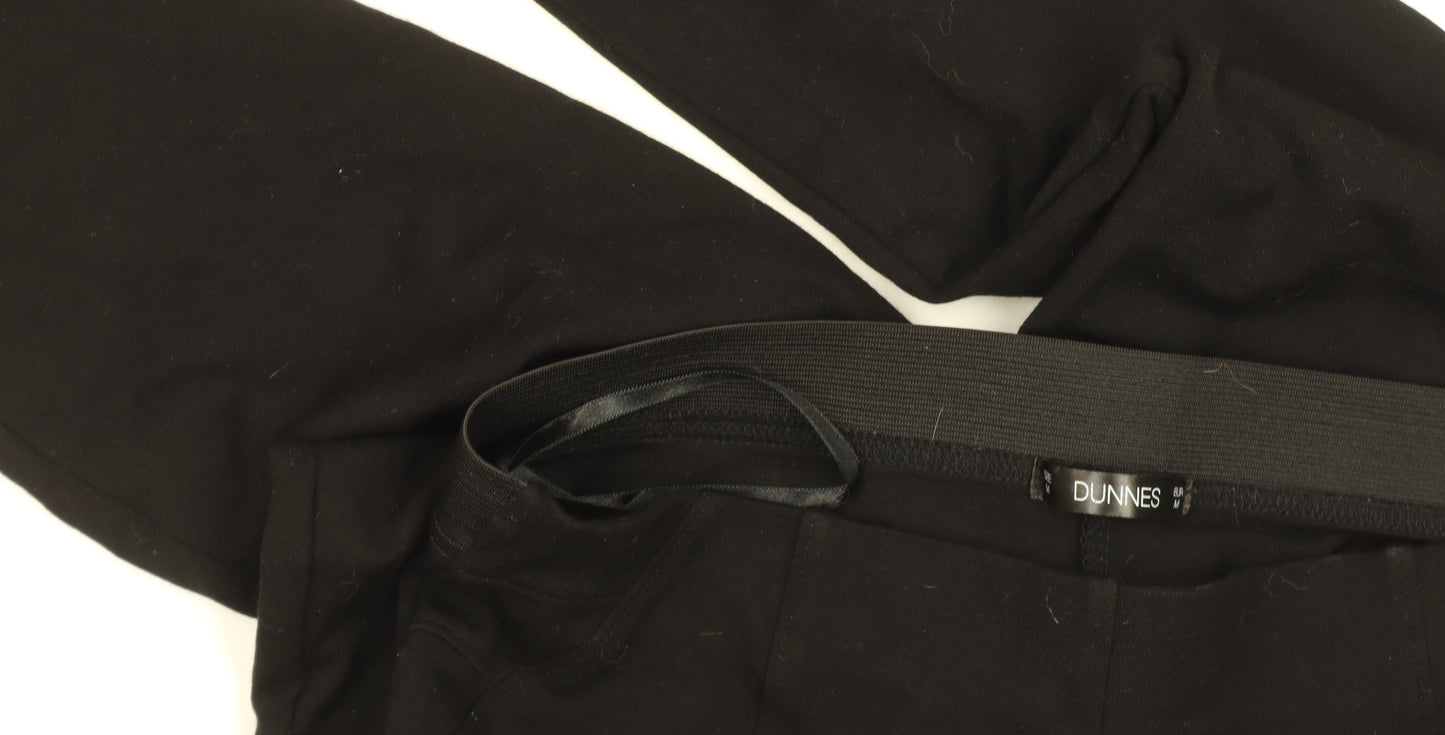 Dunnes Stores Women’s Black Cotton Stretch Leggings Size 12