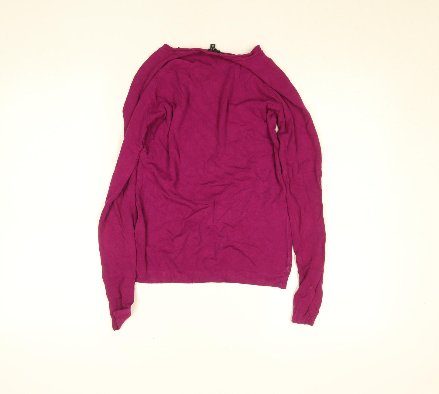 Womens UK Size M JULIO Purple Pullover Jumper