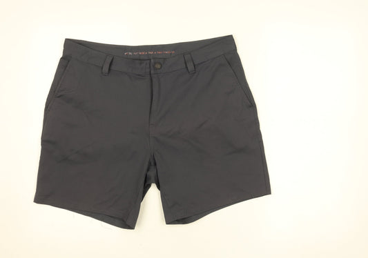 Rhone Men's Black Chino Shorts Size 33 Regular Fit Lightweight Quick Dry