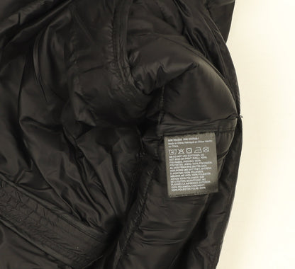 Womens UK Size 12 H&M Black Puffer Jacket