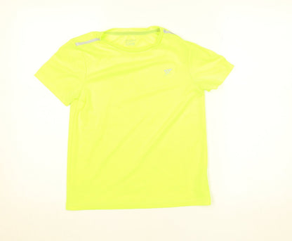Boys UK Size 10-11 Years Primark Yellow Basic T-Shirt