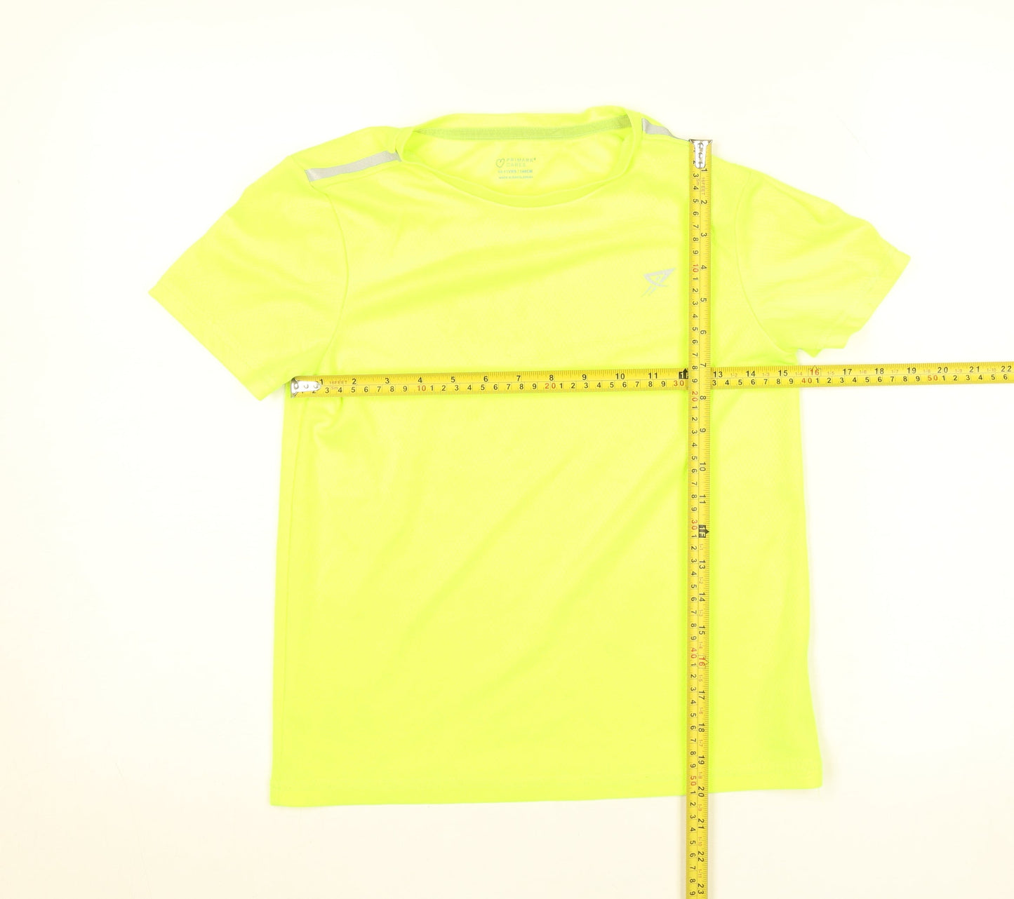 Boys UK Size 10-11 Years Primark Yellow Basic T-Shirt