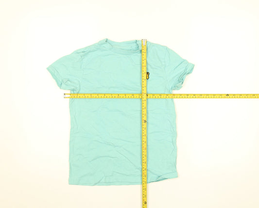 Boys UK Size 10 Years NEXT Blue Basic T-Shirt
