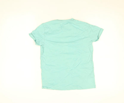 Boys UK Size 10 Years NEXT Blue Basic T-Shirt