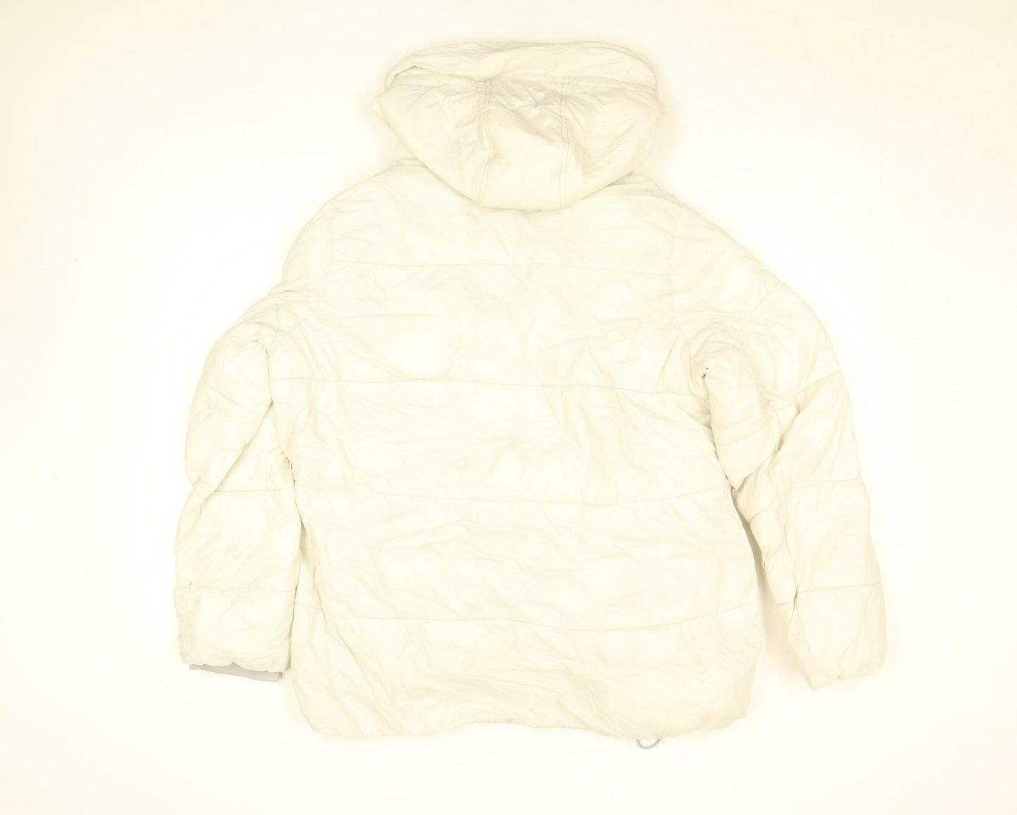 Womens UK Size L French Connection Ivory Puffer Jacket