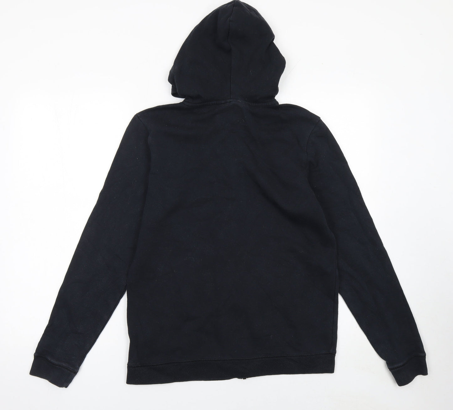 Boys UK Size XL Under armour Black Full Zip Hoodie