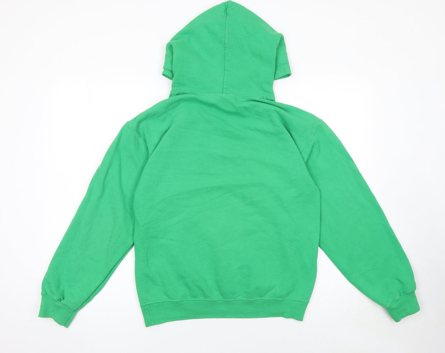 Womens UK Size S Green Lantern Green Pullover Hoodie