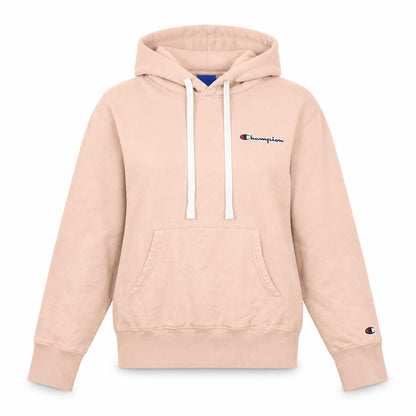 Womens UK Size M Champion Beige Pullover Hoodie