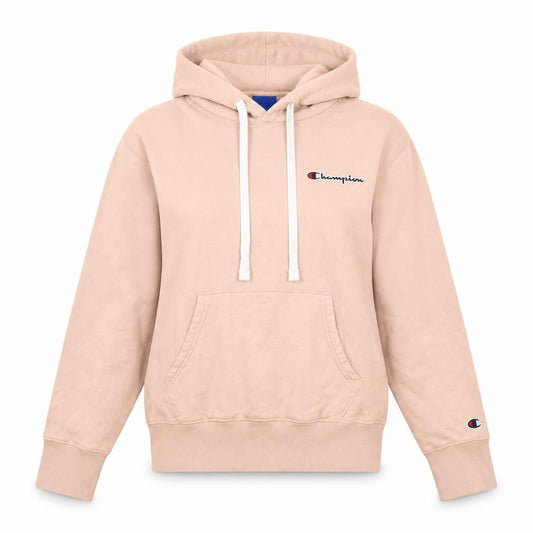 Womens UK Size M Champion Beige Pullover Hoodie