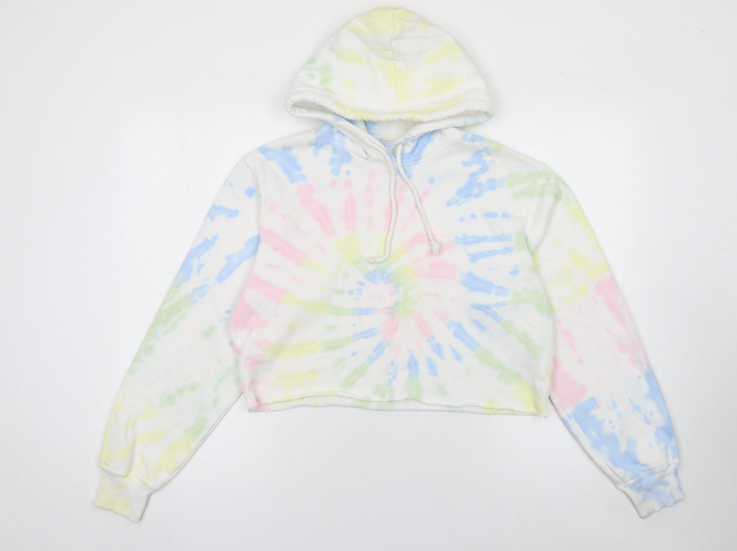 Hollister Women’s XS Tie Dye Pullover Hoodie Pastel Cotton Blend