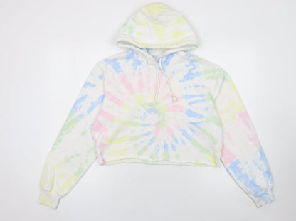 Hollister Women’s XS Tie Dye Pullover Hoodie Pastel Cotton Blend