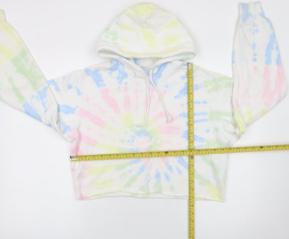 Hollister Women’s XS Tie Dye Pullover Hoodie Pastel Cotton Blend