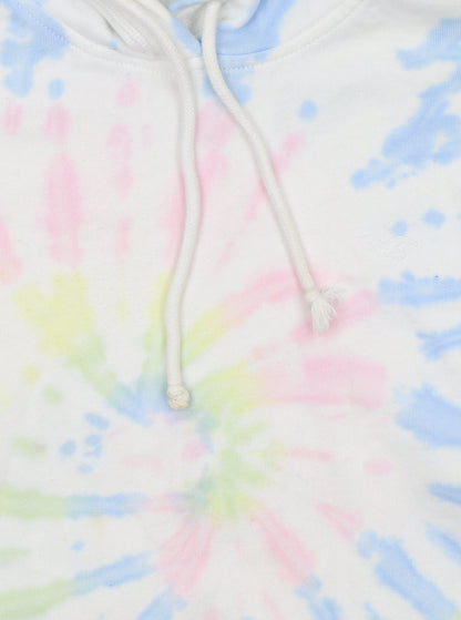 Hollister Women’s XS Tie Dye Pullover Hoodie Pastel Cotton Blend