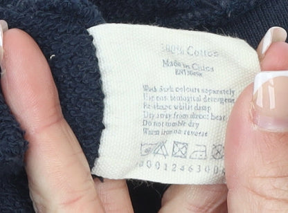 Womens UK Size 10 Jack Wills Blue Full Zip Hoodie