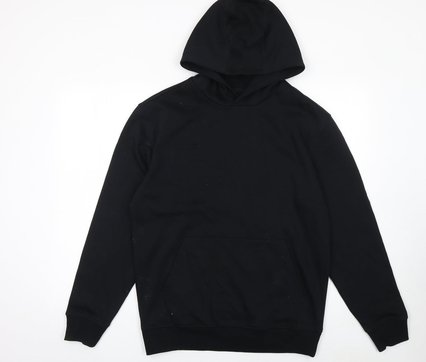 Mens UK Size S Marks and Spencer Black Pullover Hoodie