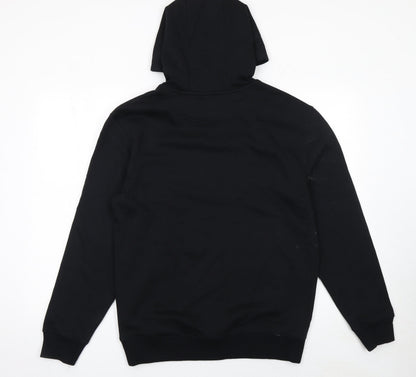 Mens UK Size S Marks and Spencer Black Pullover Hoodie