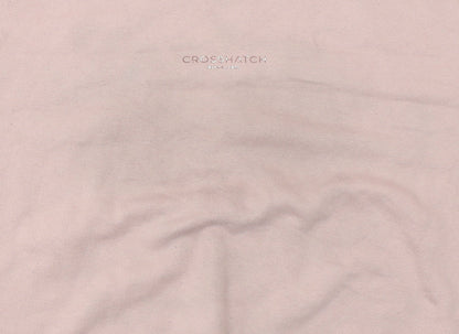 Mens UK Size XL Crosshatch Pink Pullover Sweatshirt