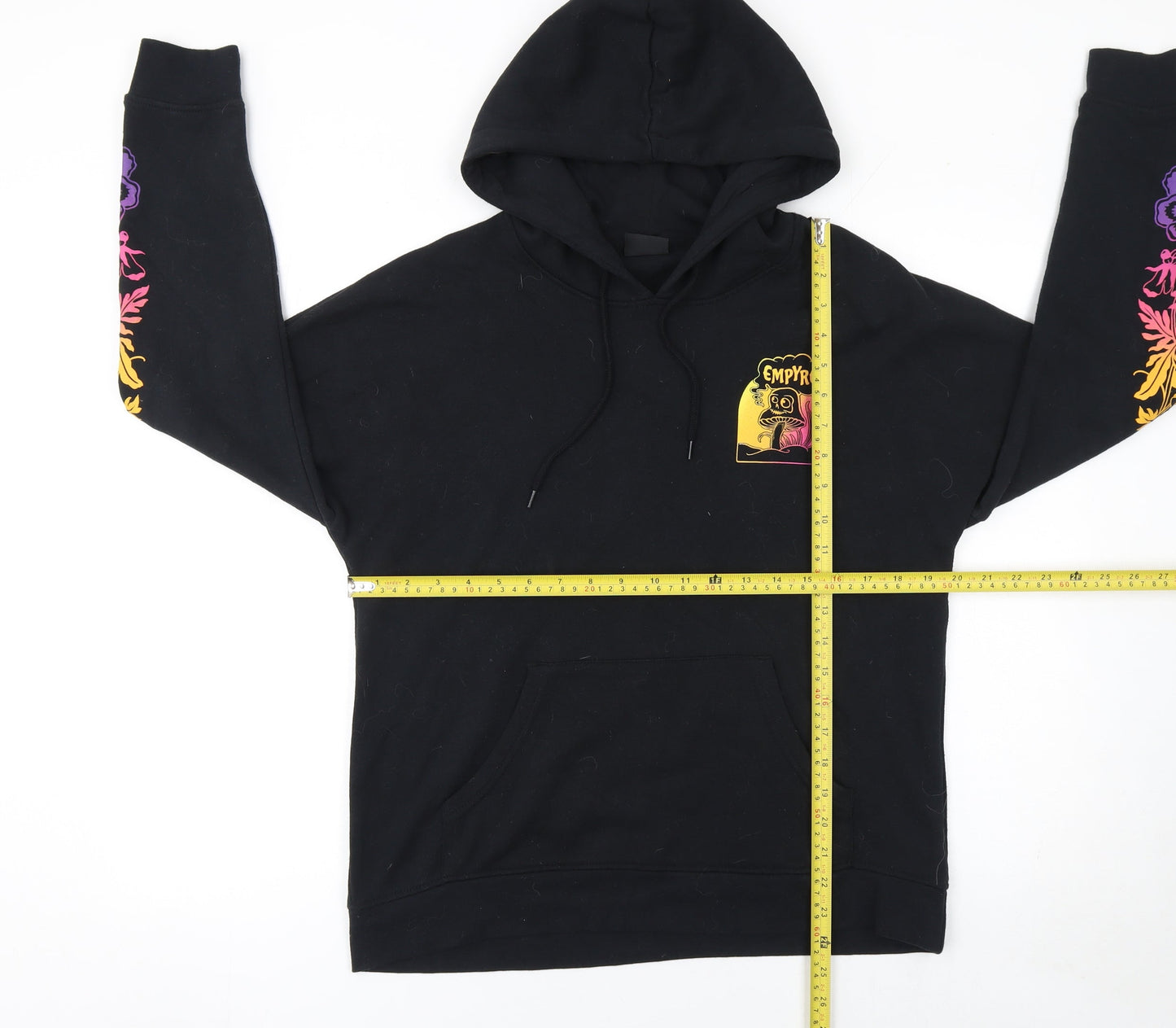 Womens UK Size M Empyre Black Pullover Hoodie