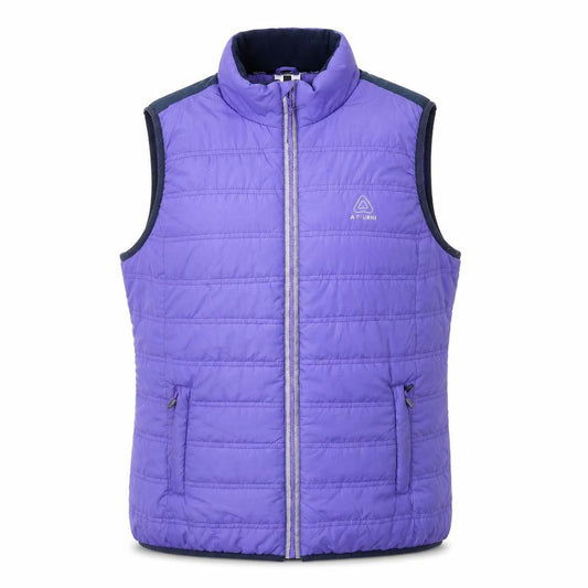 Womens UK Size L Azzurri Purple Quilted Coat