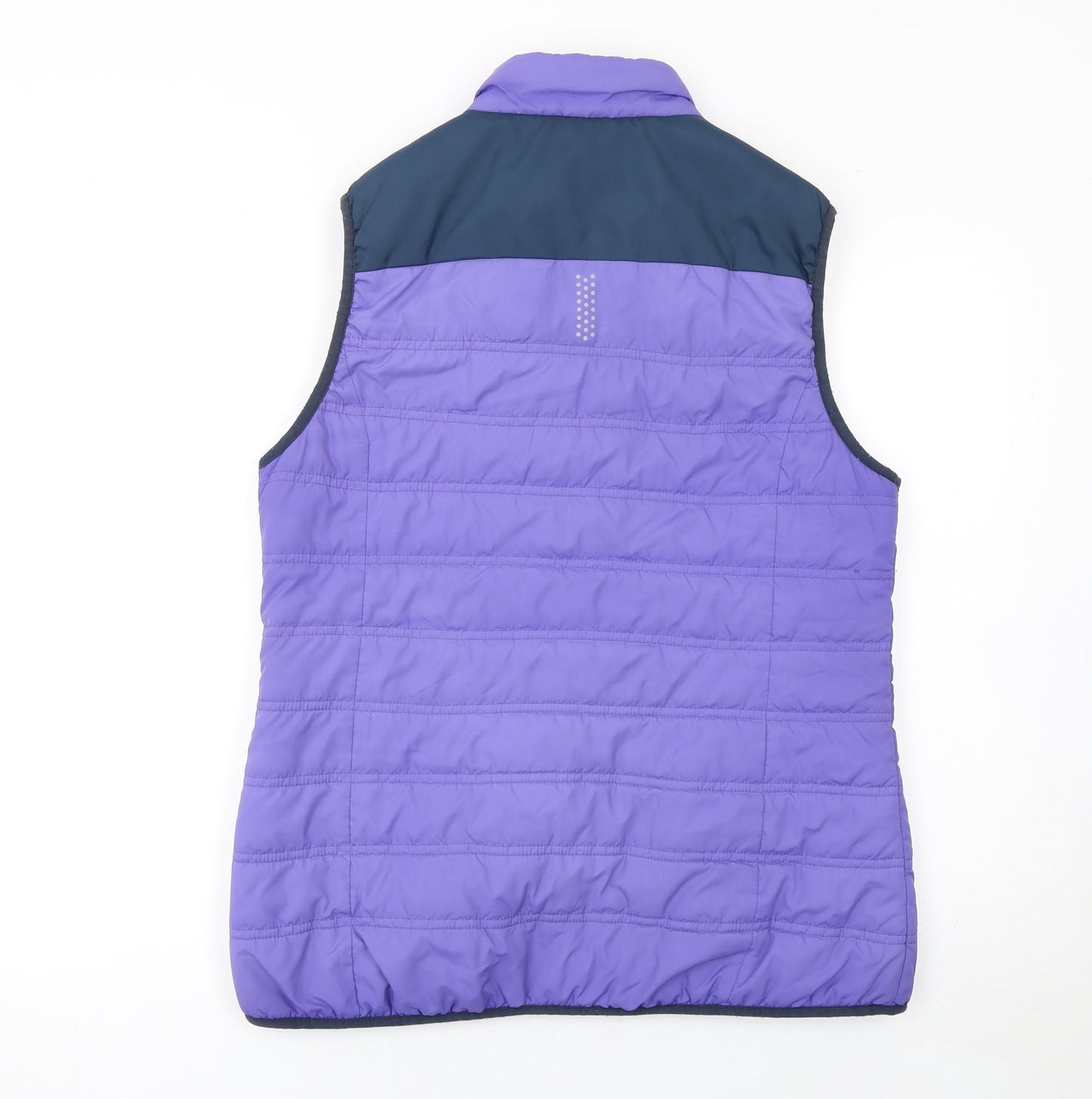 Womens UK Size L Azzurri Purple Quilted Coat