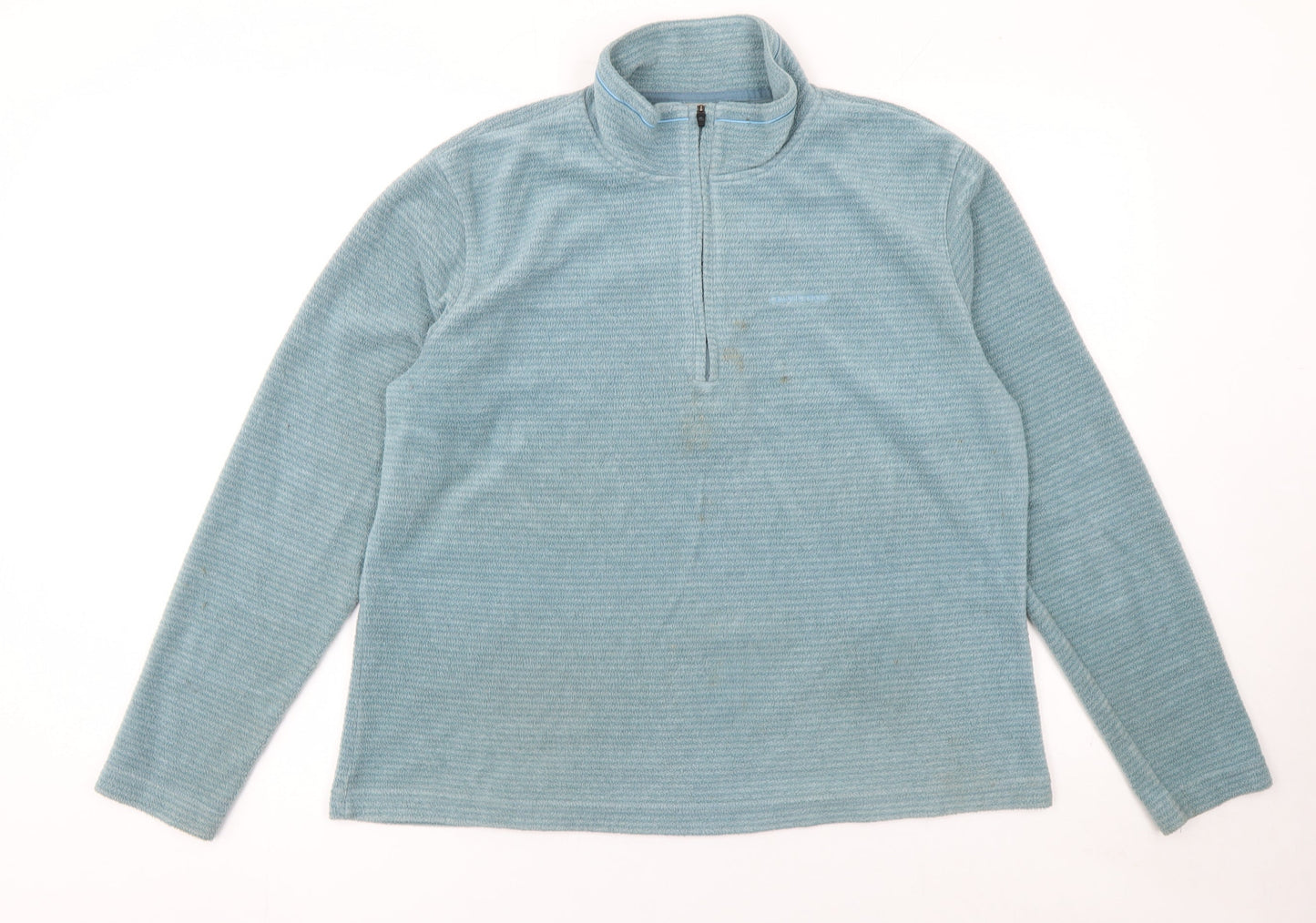 Craghoppers Women Blue 1/2 Zip Fleece Sweatshirt UK 18