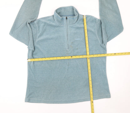 Craghoppers Women Blue 1/2 Zip Fleece Sweatshirt UK 18