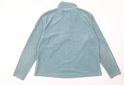 Craghoppers Women Blue 1/2 Zip Fleece Sweatshirt UK 18