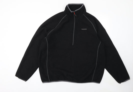 Mens UK Size XL Craghoppers Black Pullover Sweatshirt