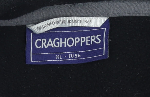 Mens UK Size XL Craghoppers Black Pullover Sweatshirt