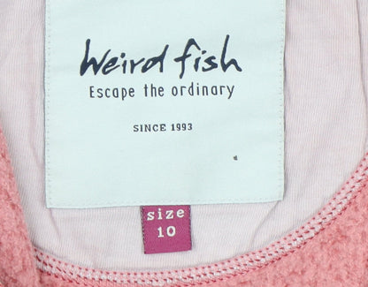 Womens UK Size 10 Weird Fish Pink Basic Jacket