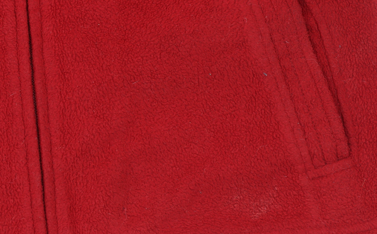 Mackays Women Red Fleece Zip Waistcoat Bodywarmer M