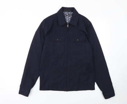 Mens UK Size XS NEXT Blue Basic Jacket