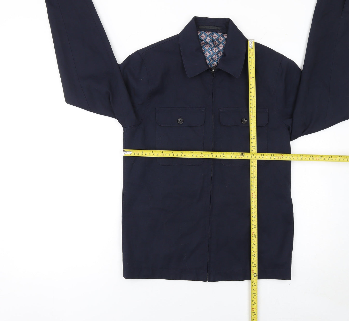 Mens UK Size XS NEXT Blue Basic Jacket
