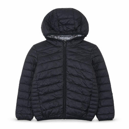 Boys UK Size 7-8 Years Marks and Spencer Black Puffer Jacket