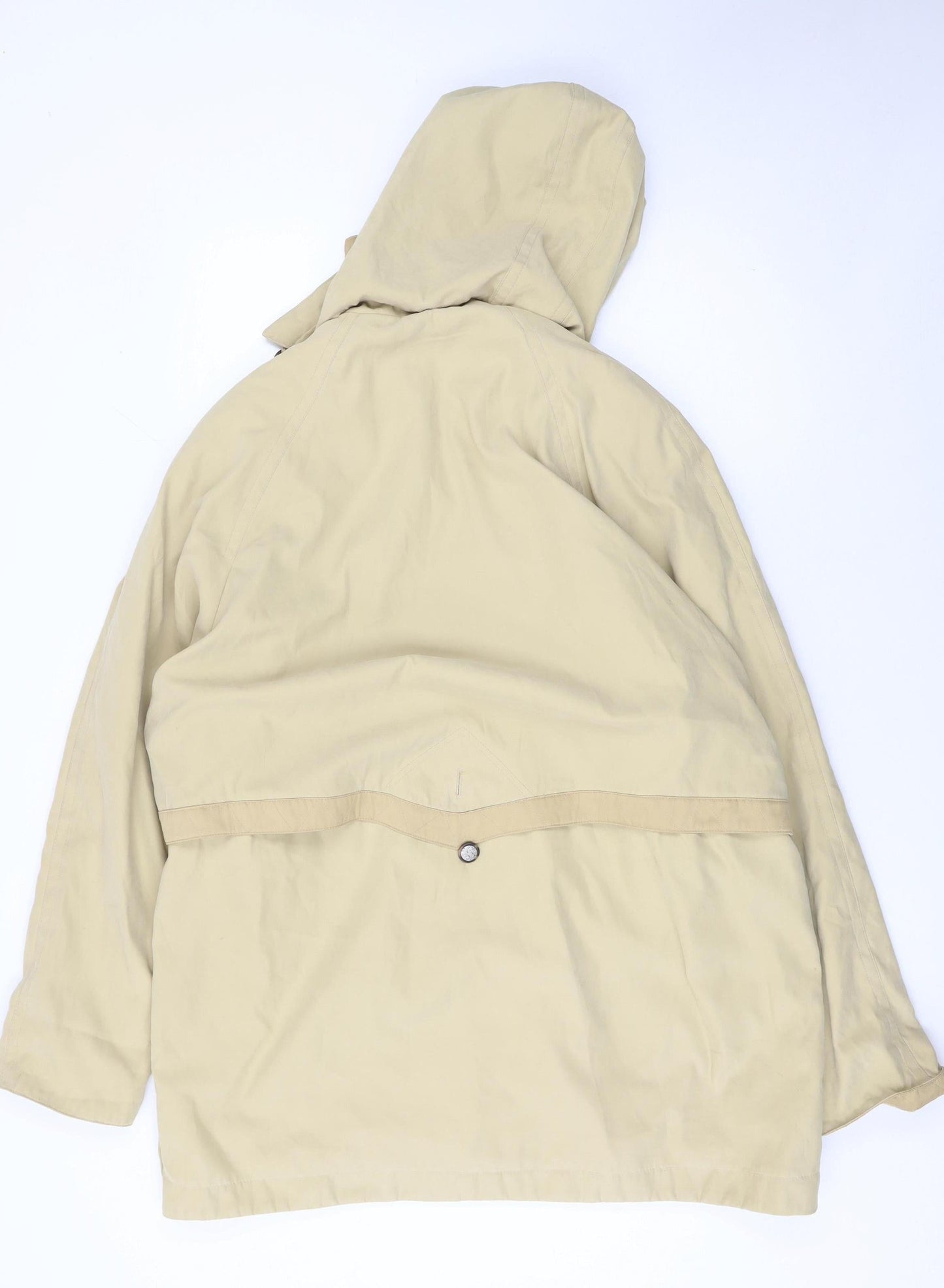 Rosetti Womens Beige Hooded Parka Jacket Size 22