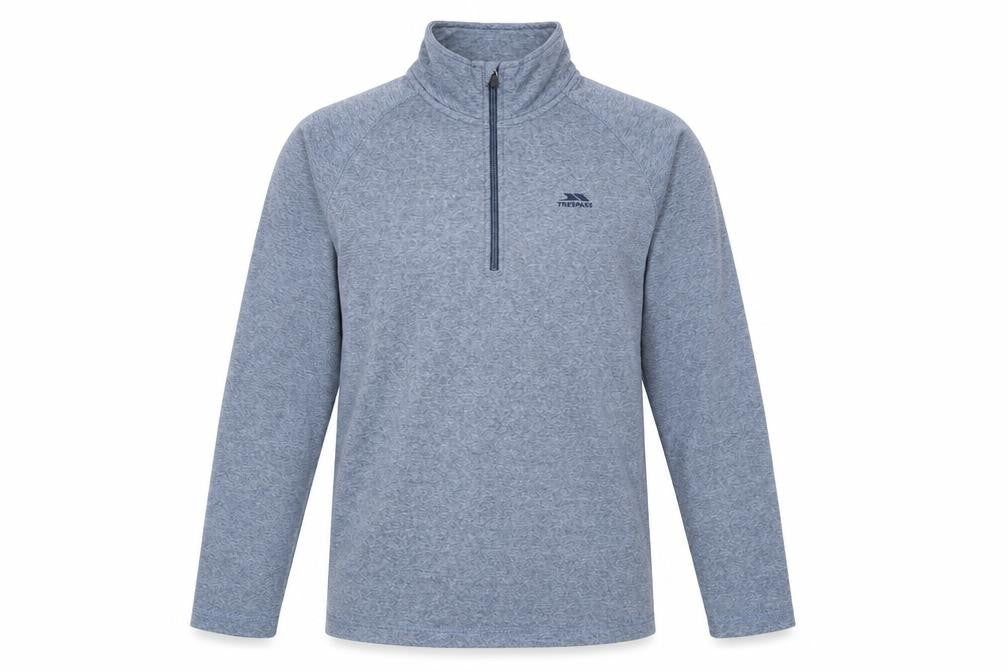 Mens UK Size M Trespass Blue Pullover Sweatshirt