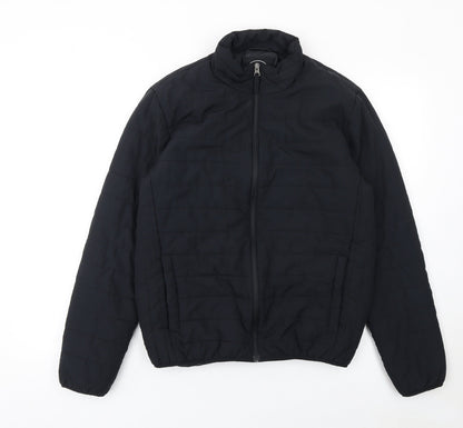 Boys UK Size M Giordano Black Puffer Jacket