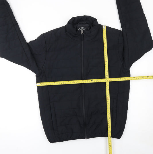 Boys UK Size M Giordano Black Puffer Jacket