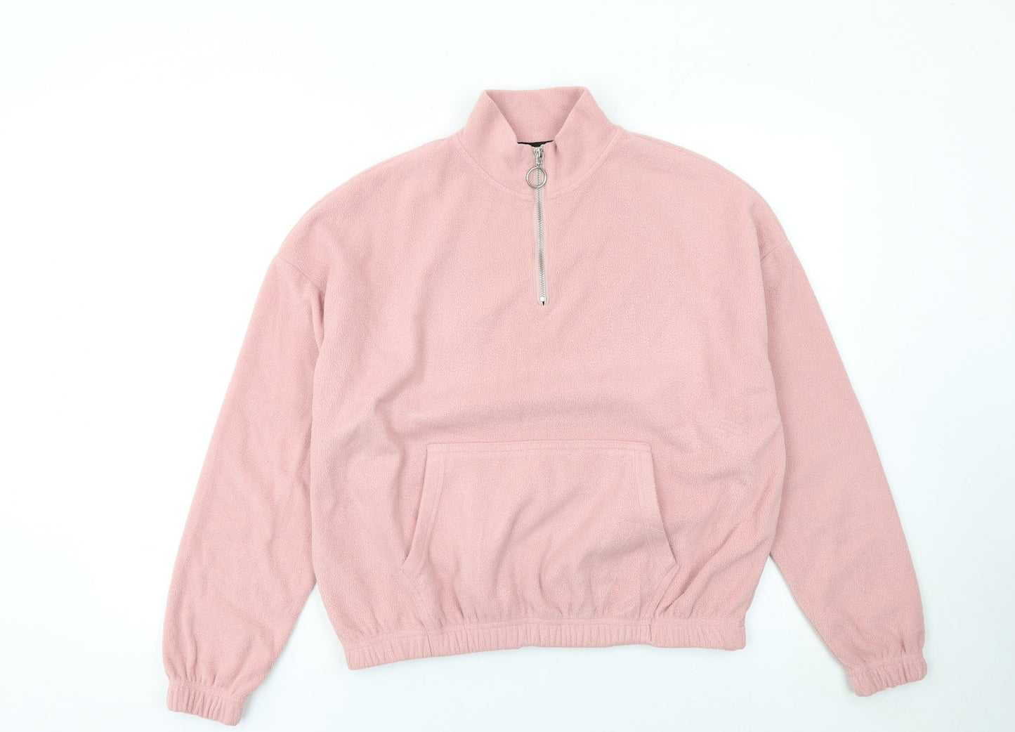 Womens UK Size 10 New Look Pink Pullover Sweatshirt
