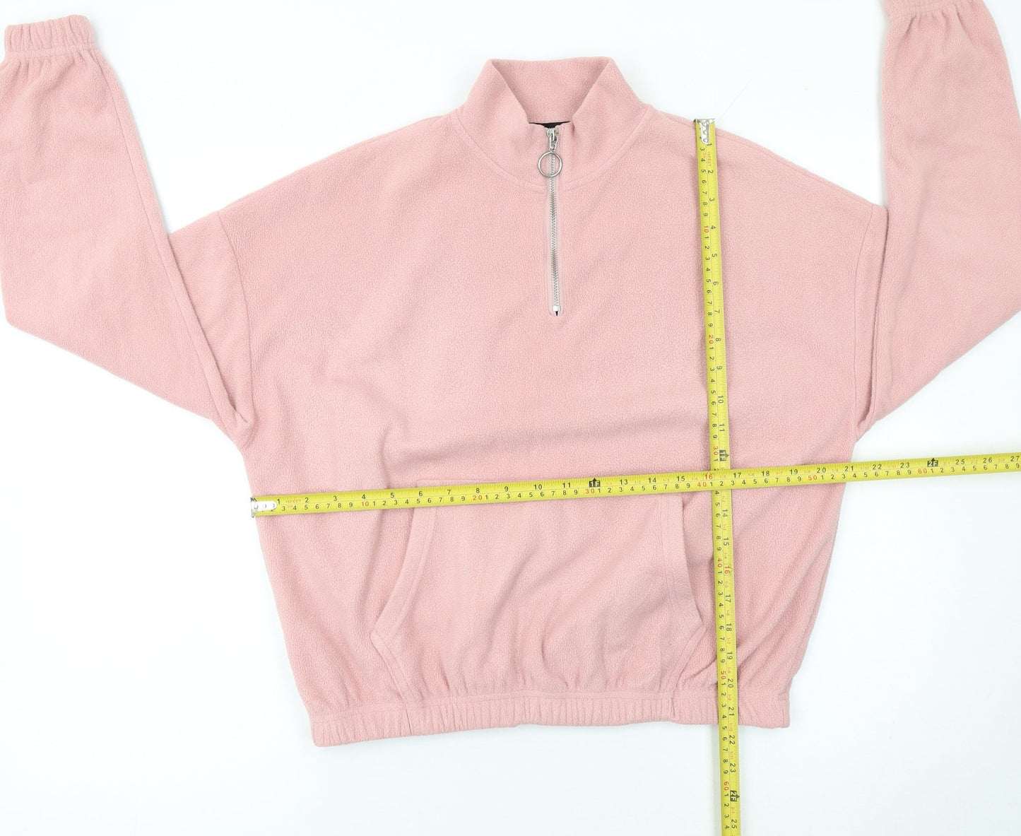 Womens UK Size 10 New Look Pink Pullover Sweatshirt