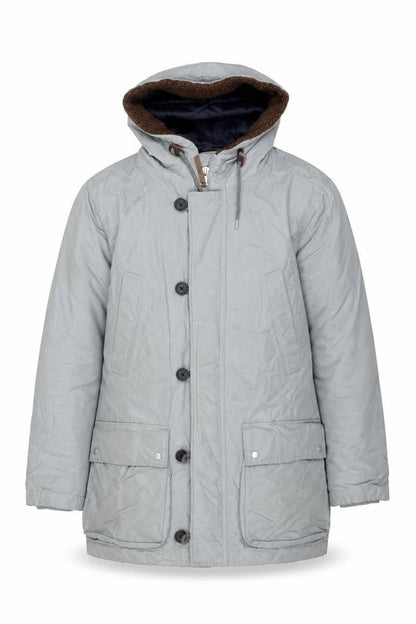 Mens UK Size XL Whistles Grey Parka Coat