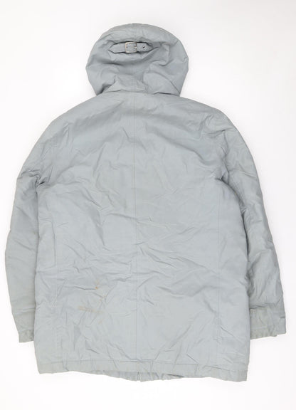 Mens UK Size XL Whistles Grey Parka Coat