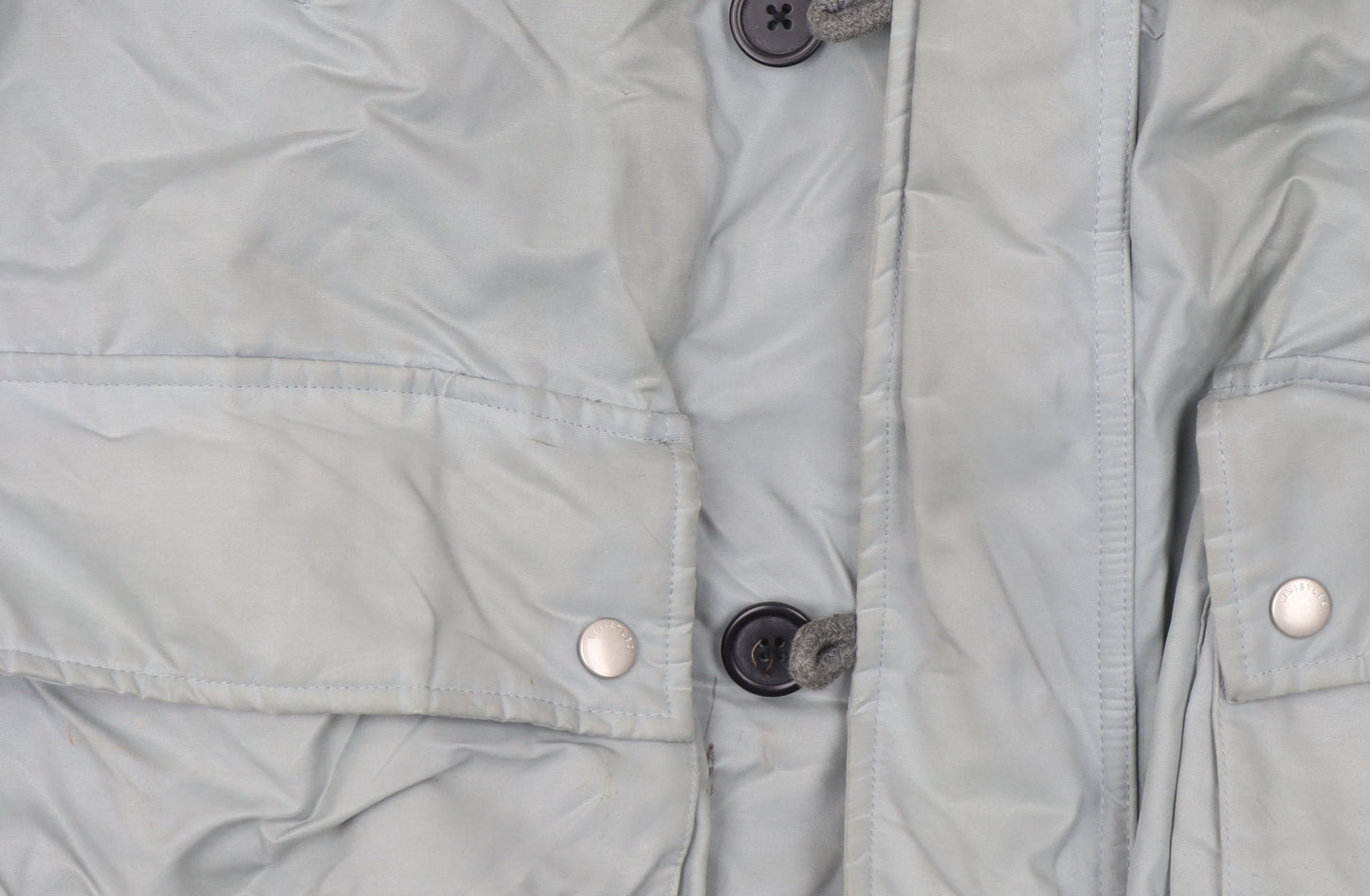 Mens UK Size XL Whistles Grey Parka Coat
