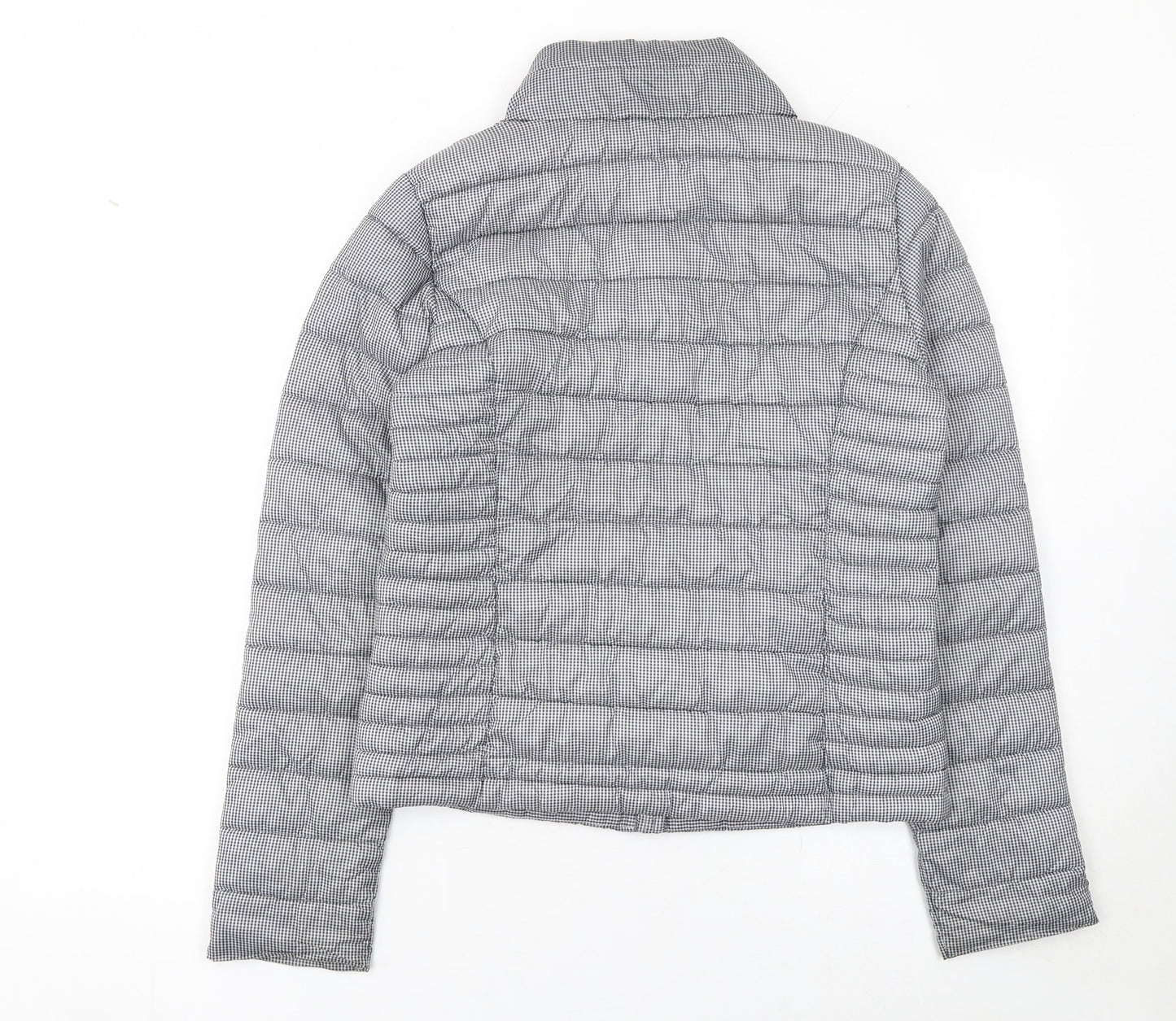 Womens UK Size 8 NEXT Grey Puffer Jacket